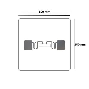 100 x 150 4115 U9 UHF Rfid Etiket