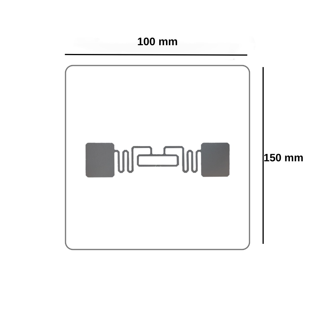 100 x 150 4115 U9 UHF Rfid Etiket