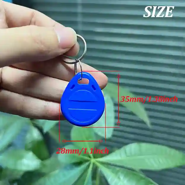 SEM Yeniden Yazılabilir 125KHz RFID Anahtarlık Kimlik Etiketi
